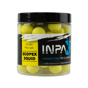 Popups Scopex Squid 15 mm geel 80 gram